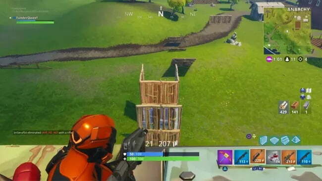 ترفند های جالب فورتنایت