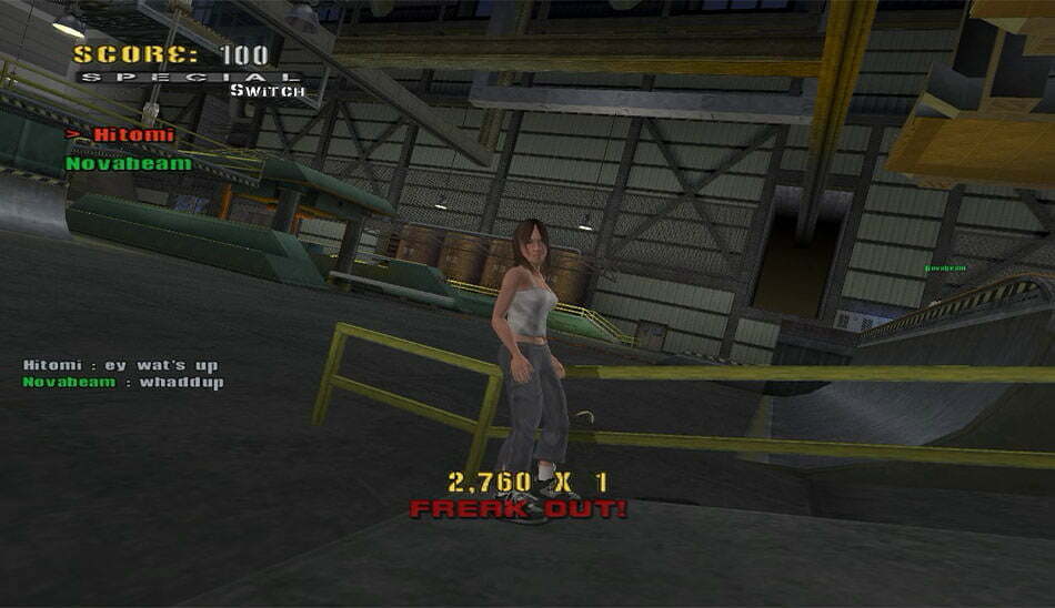 گیم پلی بازی Tony Hawk