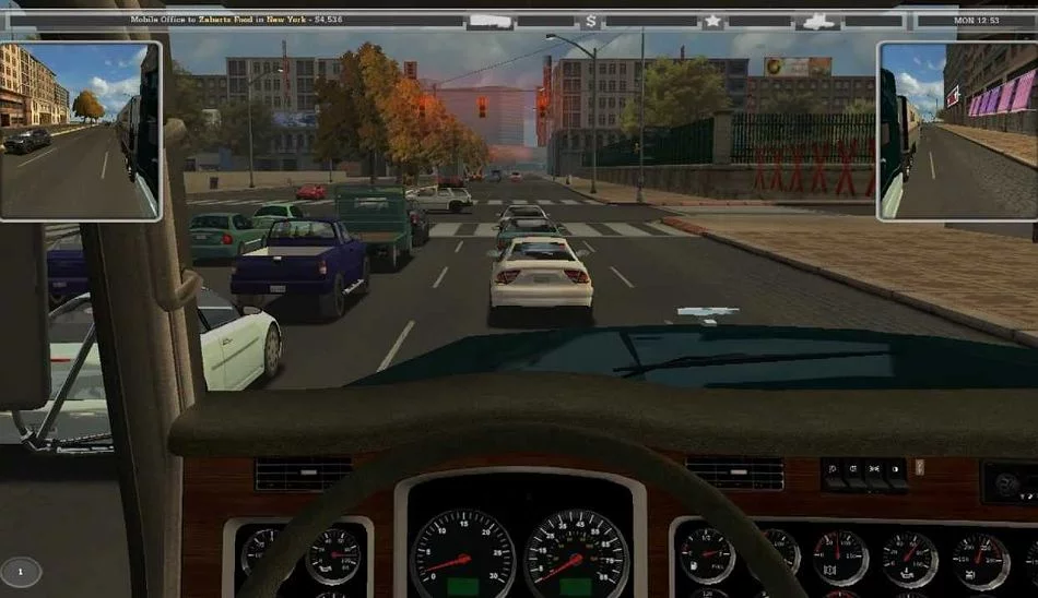 Wheels of Steel: American Long Haul / دانلود برترین بازی تریلی
