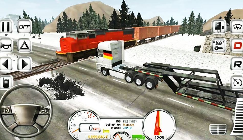بازی های کامیونی / Euro Truck Evolution / بازی ماشین سنگین باربری