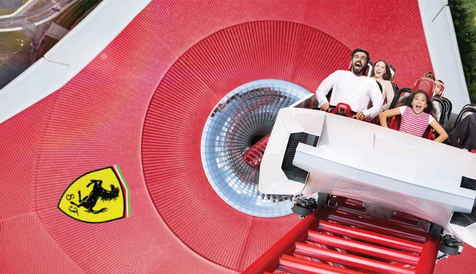 /Ferrari World/ خفن ترین شهربازی های دنیا