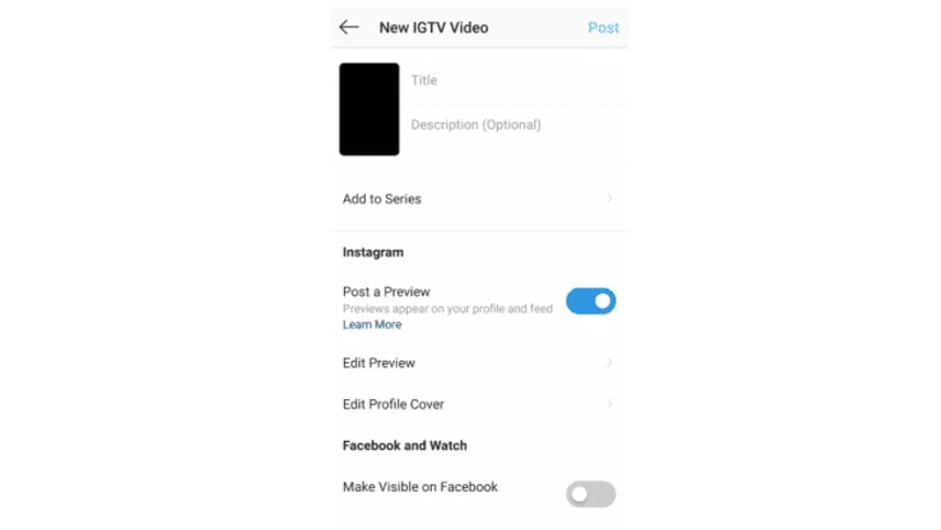 بستن کامنت igtv