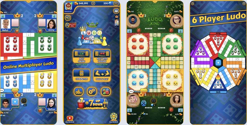 Ludo-King/بازی منچ آنلاین