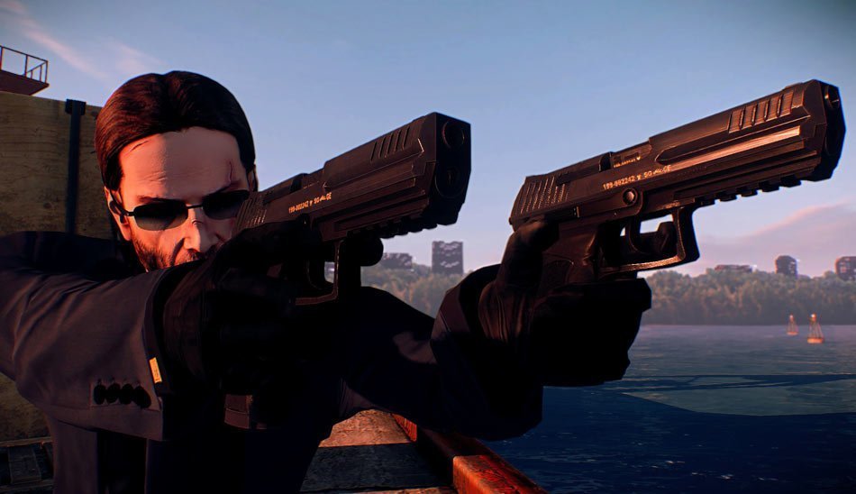 کیانو ریوز در بازی PayDay 2