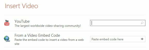 PowerPoint / گذاشتن ویدیو در پاورپوینت