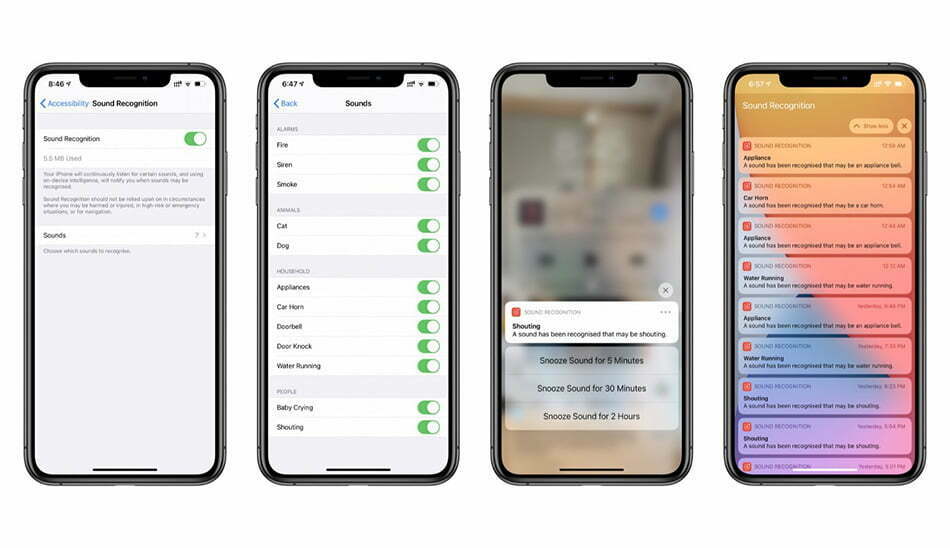 تشخیص صدا در iOS 14 / ترفندهای مخفی ios 14