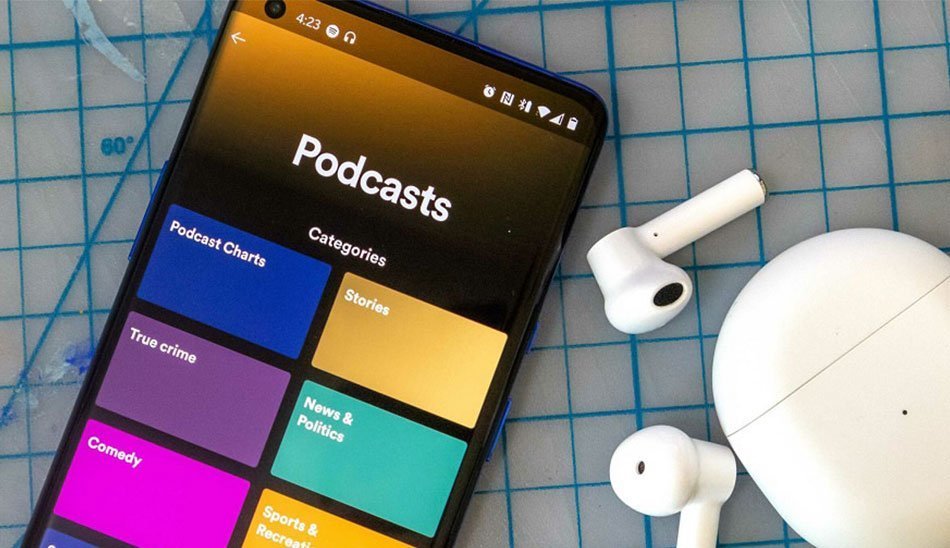 پادکست ویدئویی در spotify