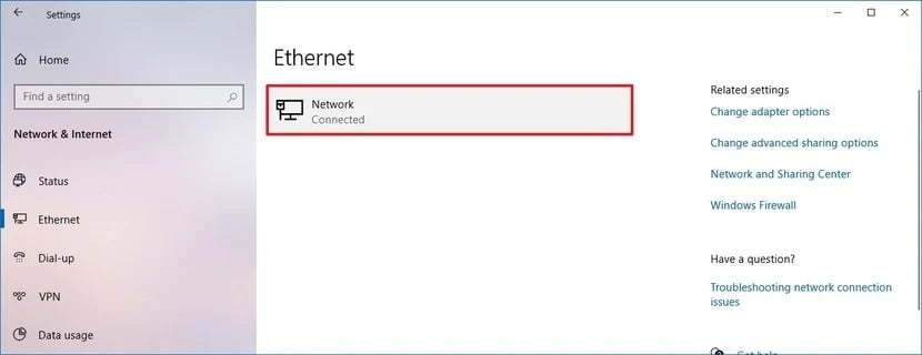 تغییر تنظیمات DNS