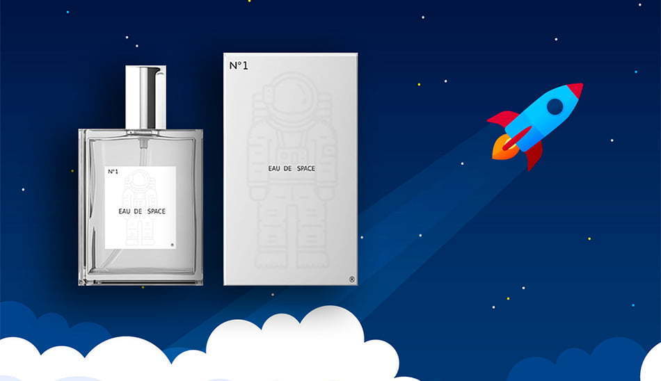 Eau de Space . عطر فضا