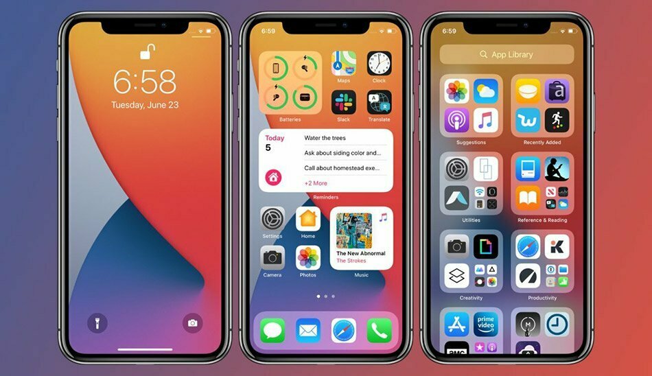 آپدیت آیفون / نصب iOS 14
