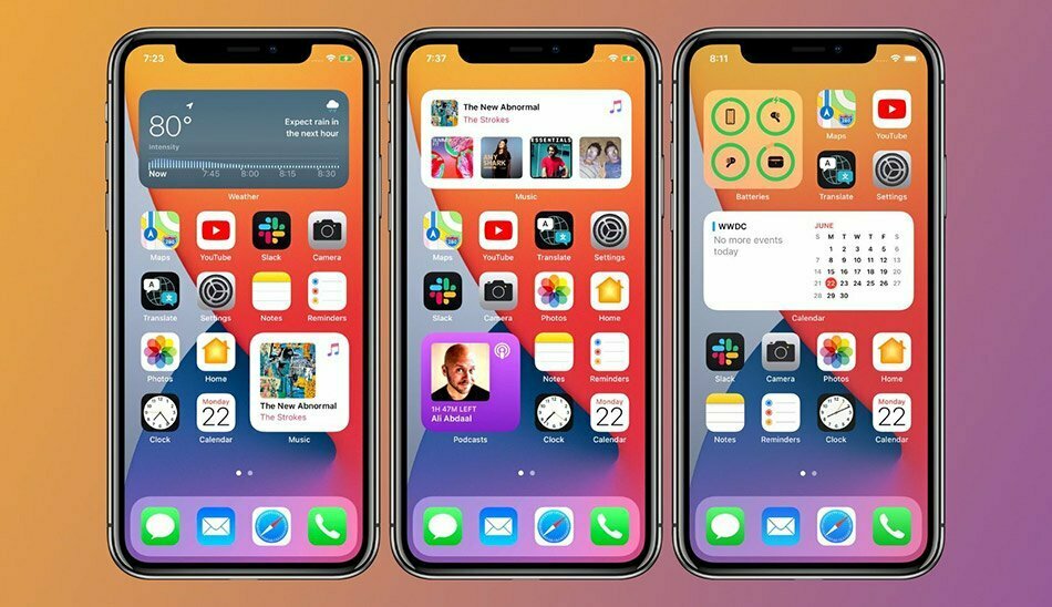 آپدیت آیفون / نصب iOS 14