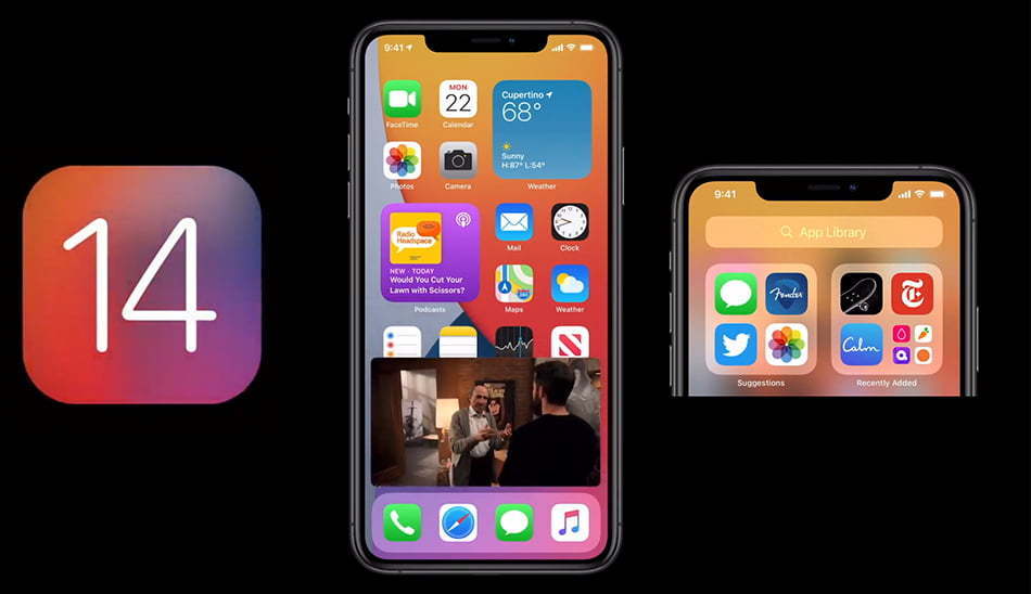 آپدیت آیفون / نصب iOS 14
