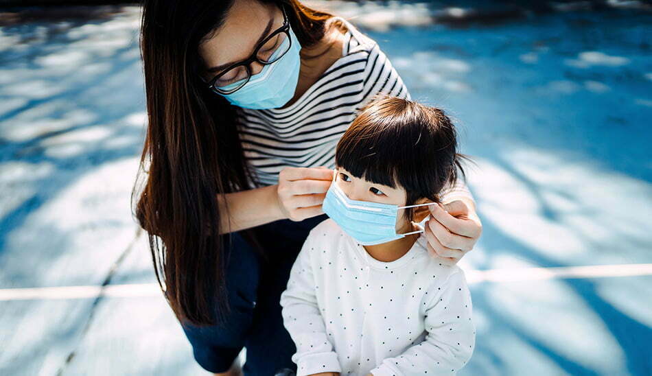 حذف اکانت های مخالف ماسک زدن