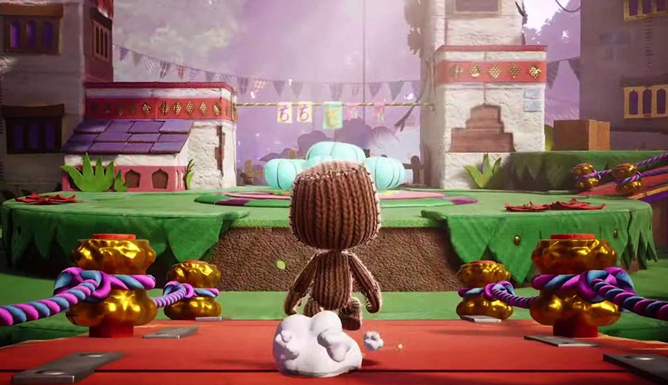 گیم پلی بازی Sackboy A Big Adventure
