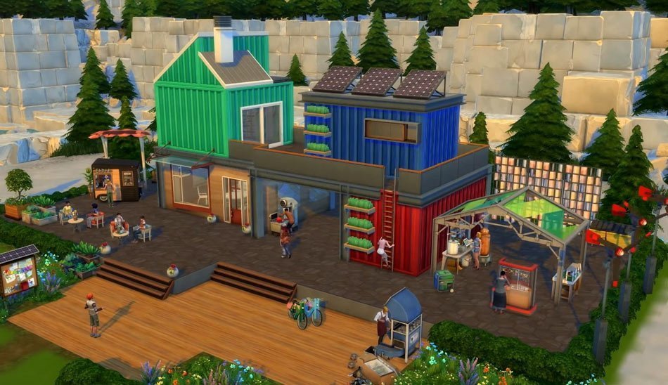 بازی The Sims 4 Eco Lifestyle برای کامپیوتر