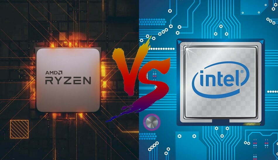AMD vs Intel / مقایسه cpu amd intel