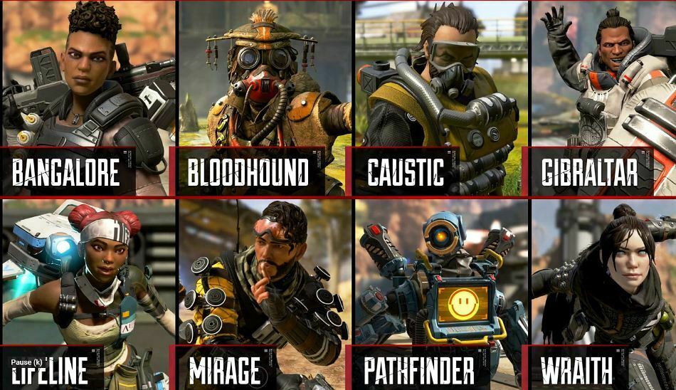 تحلیل بازی apex legends