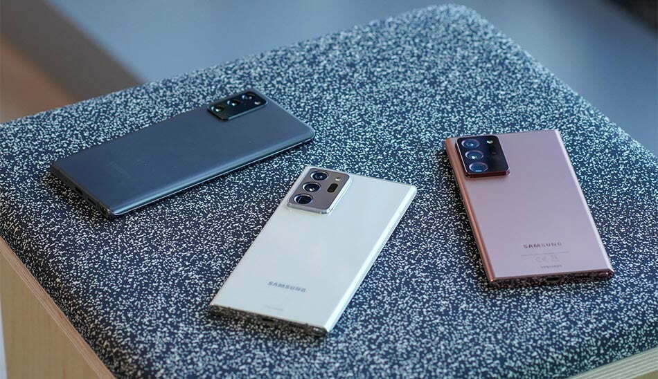 رقابت گلکسی Note 20 با گلکسی S20