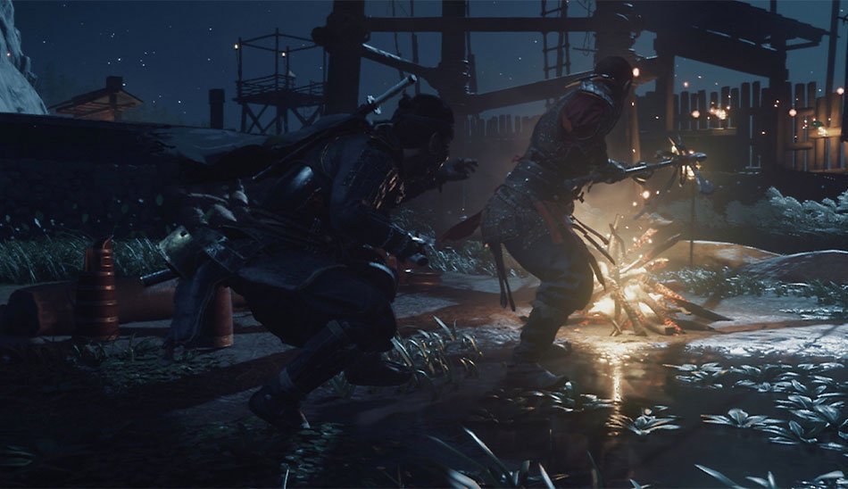 بازی ghost of tsushima برای ps4