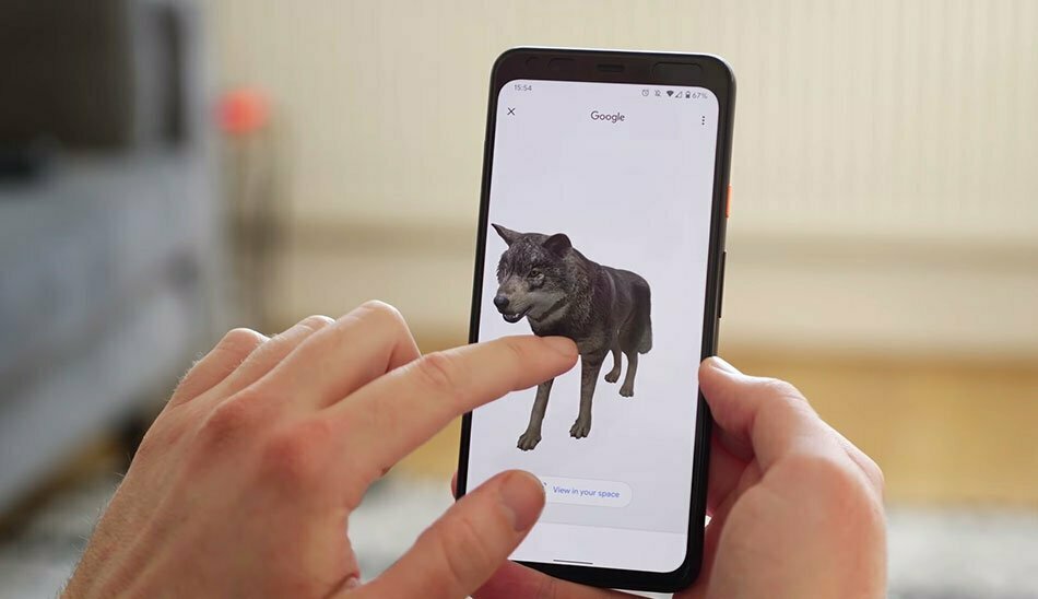 لیست حیوانات سه بعدی گوگل/ Google-3d-animals