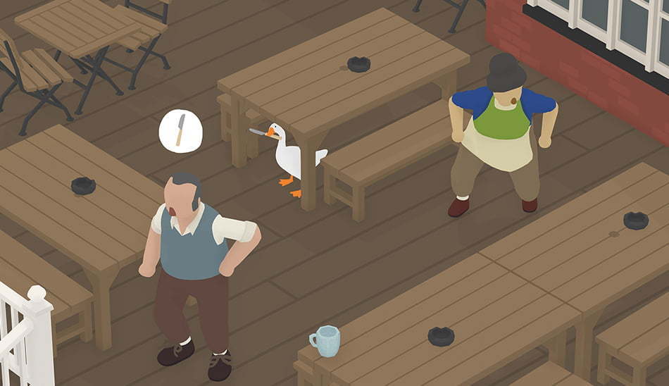 دانلود بازی Untitled Goose Game / حالت چند نفره بازی Untitled Goose Game