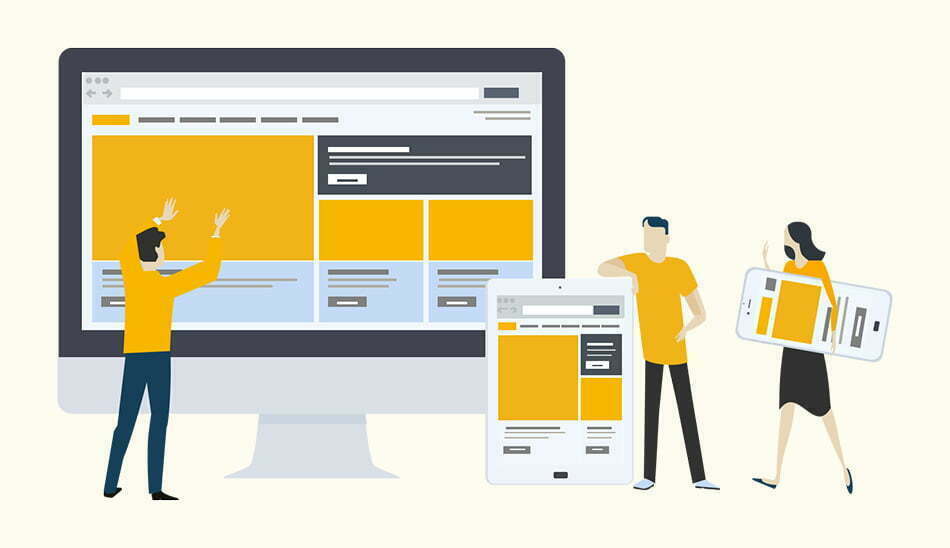 multi platform website build فروشگاه ساز