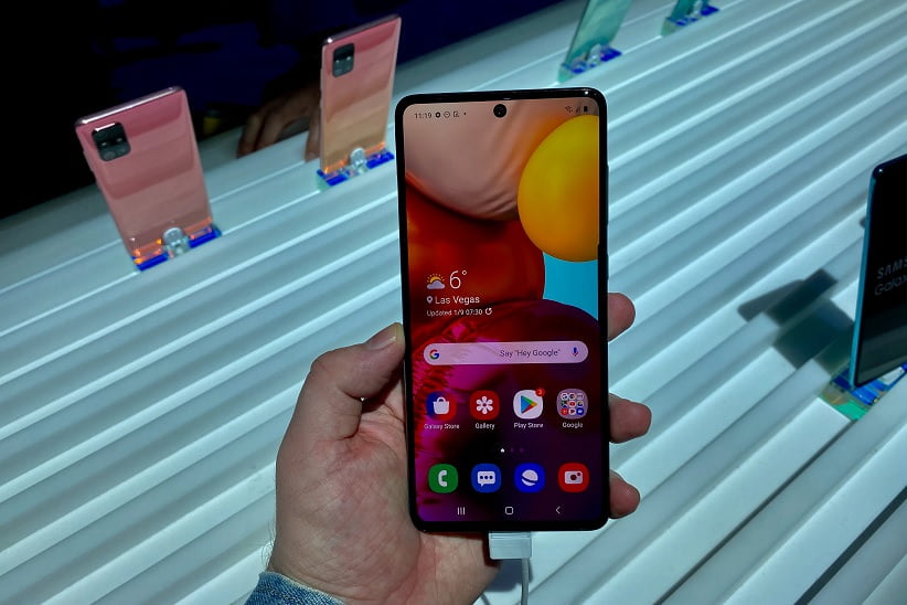 موبایل a71