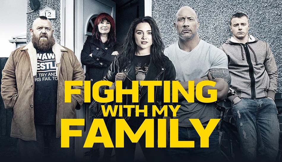 فیلم های جدیدی که راک بازی کرده - مبارزه با خانوادهام (Fighting With My Family) - برترین فیلم های دواین جانسون