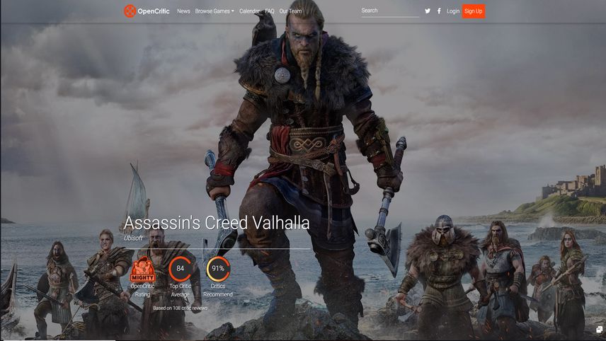 نمرات بازی Assassin's Creed Valhalla