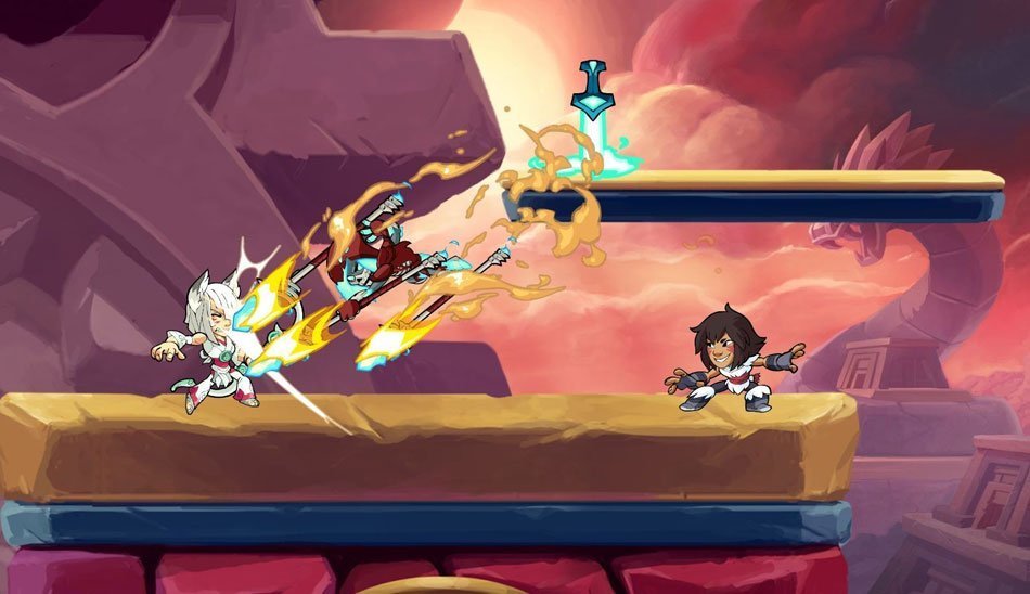 نسخه موبایل بازی Brawlhalla