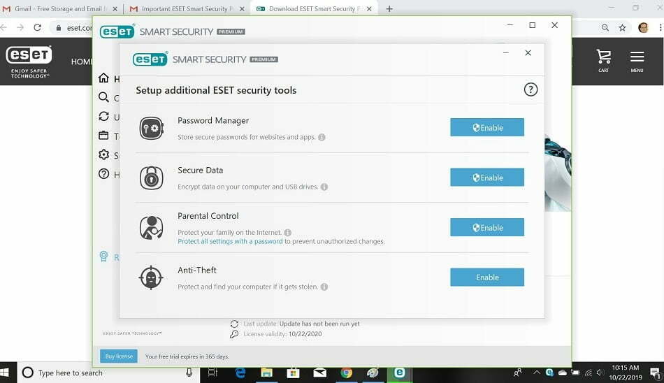 ESET 2020 antivirus / آنتی ویروس eset smart security 2020