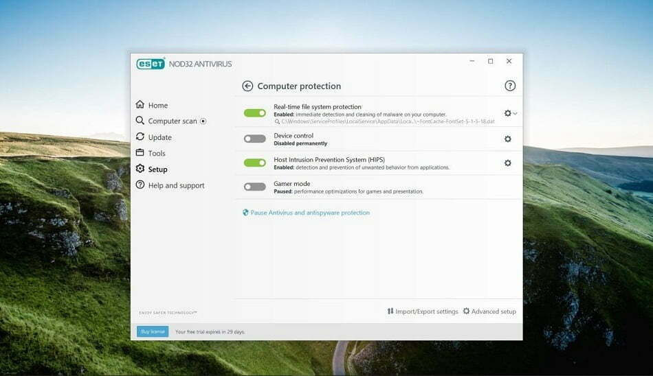 ESET 2020 antivirus / آنتی ویروس eset nod32 2020