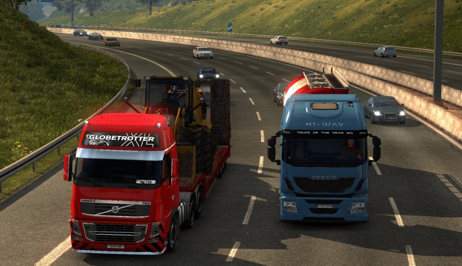 گیم پلی بازی Euro Truck Simulator 2