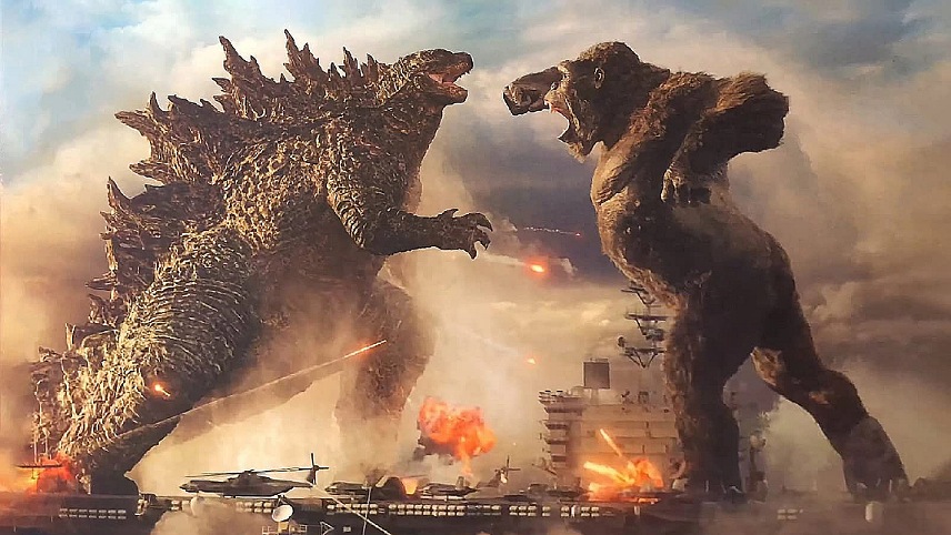 بهترین فیلم های هیولایی / فیلم های هیولایی ۲۰۲۲ - فیلم گودزیلا و کونگ (Godzilla vs. Kong)