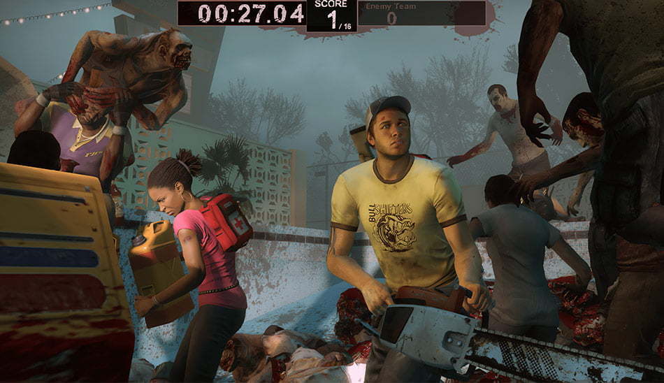 بازی ترسناک left 4 dead 2