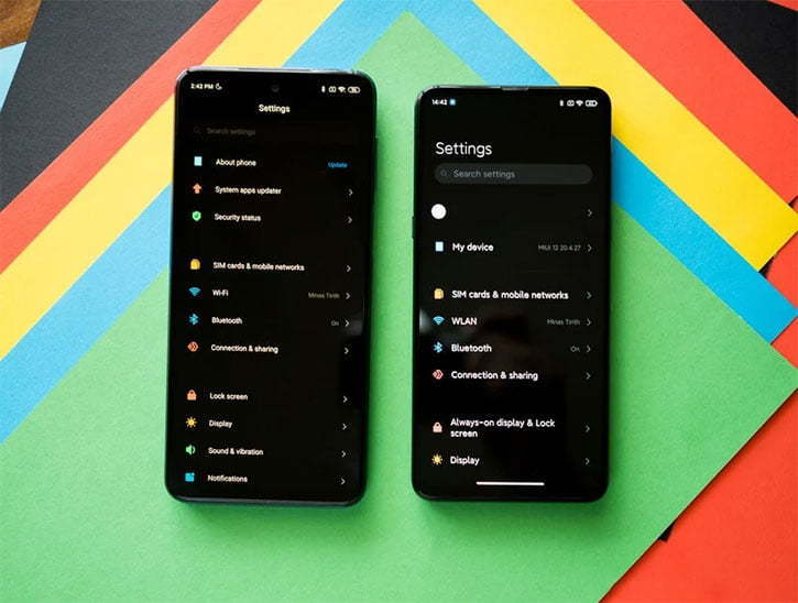 MIUI-12/نصب رابط کاربری miui 12