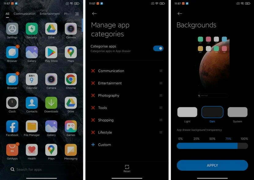رابط کاربری می یو آی 12 /MIUI-12