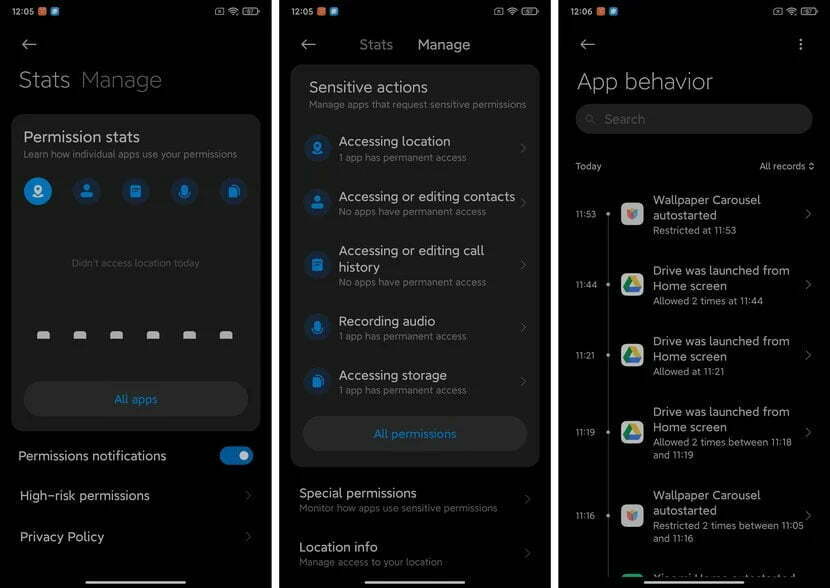 رابط کاربری می یو آی 12 /MIUI-12