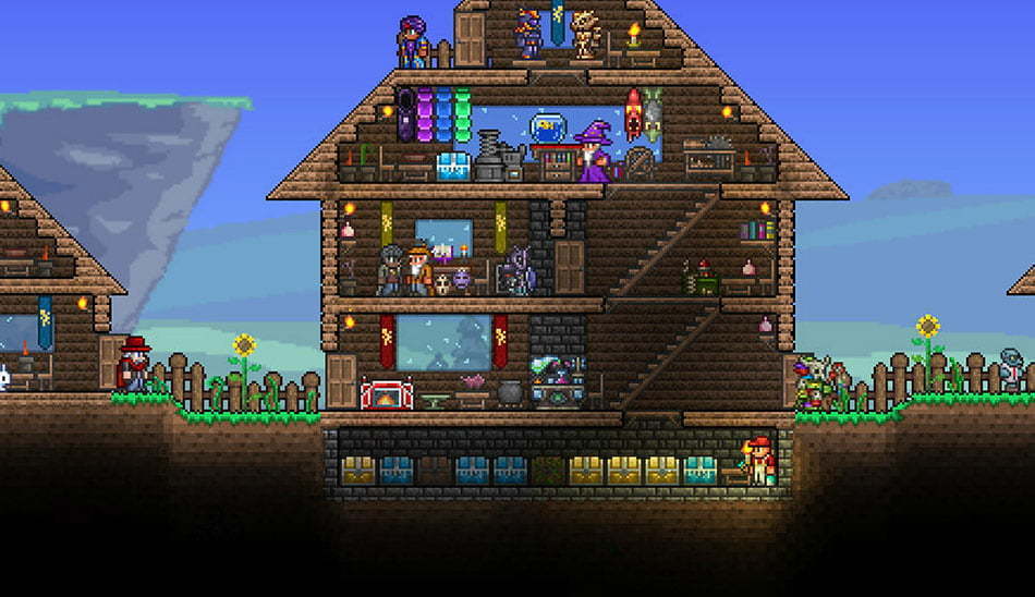 تریلر بازی Terraria / داستان بازی Terraria