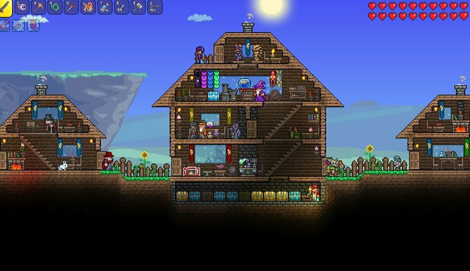 گیم پلی بازی Terraria / دانلود بازی Terraria