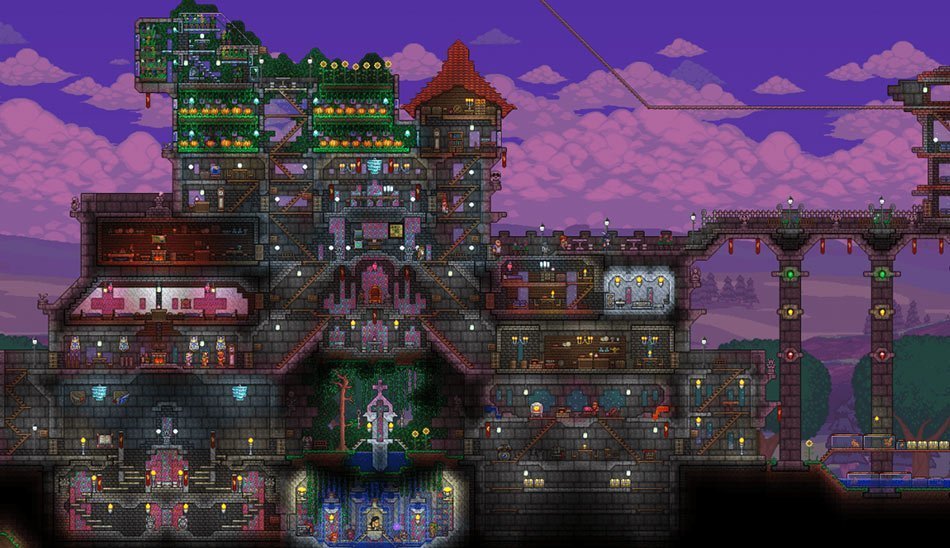 گیم پلی بازی Terraria / دانلود بازی Terraria