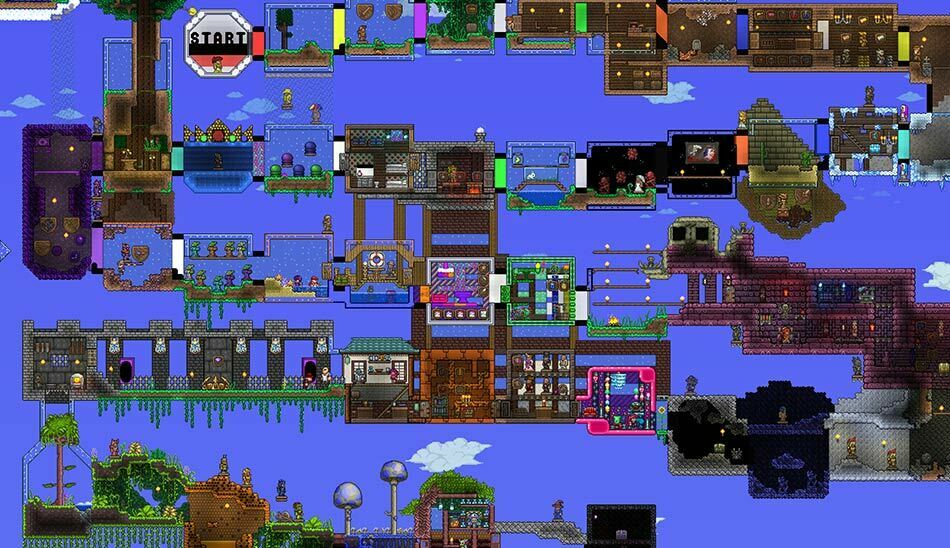 تریلر بازی Terraria / داستان بازی Terraria