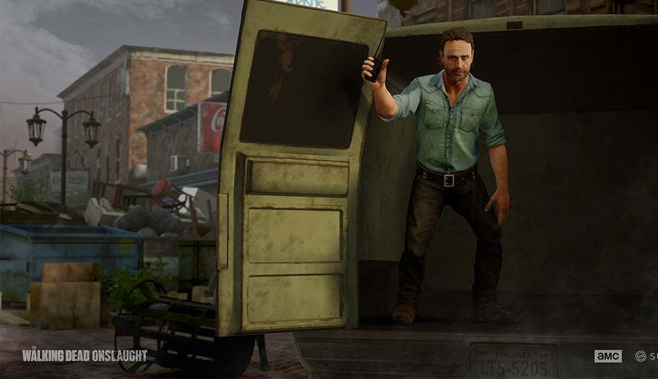 دانلود بازی The Walking Dead Onslaught / بازی واقعیت مجازی The Walking Dead Onslaught