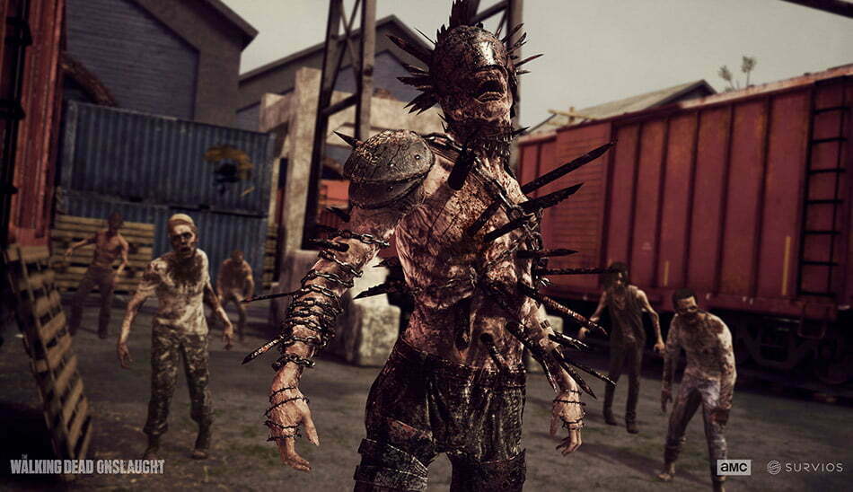 دانلود بازی The Walking Dead Onslaught / بازی واقعیت مجازی The Walking Dead Onslaught
