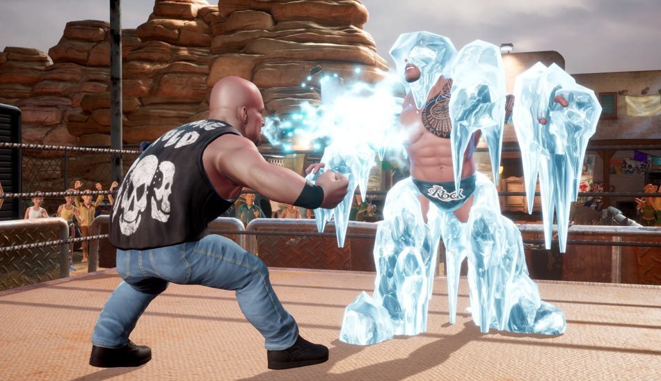 بررسی بازی WWE 2k Battlegrounds