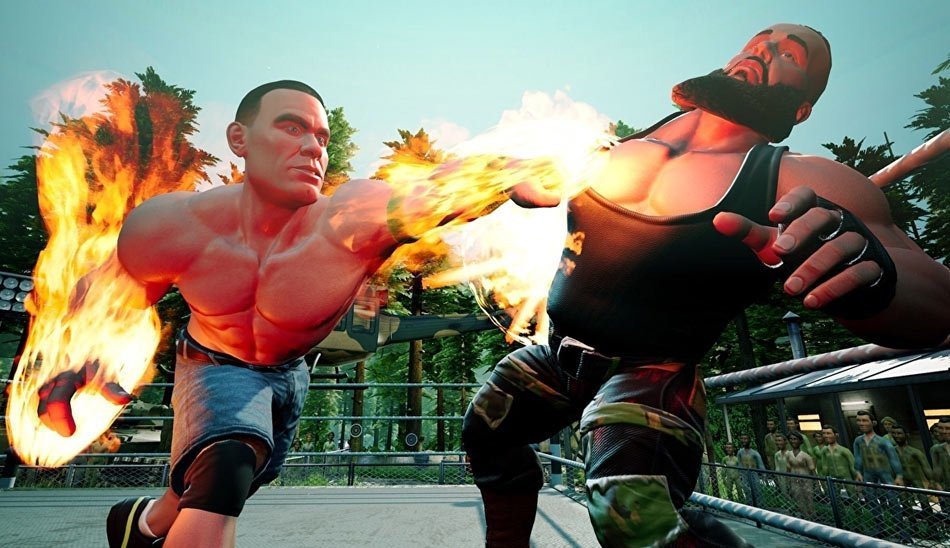 تریلر گیم پلی بازی WWE 2k Battlegrounds