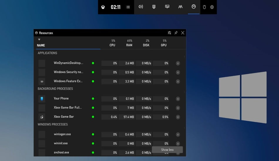 Task manager مخصوص گیمرها