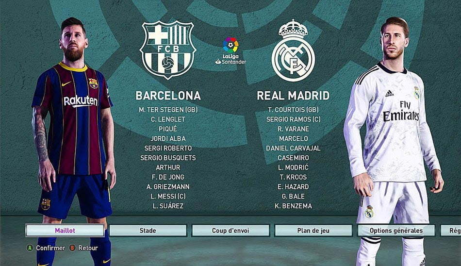 بازی فوتبال pes 2021