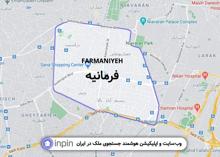تردد و ترافیک فرمانیه