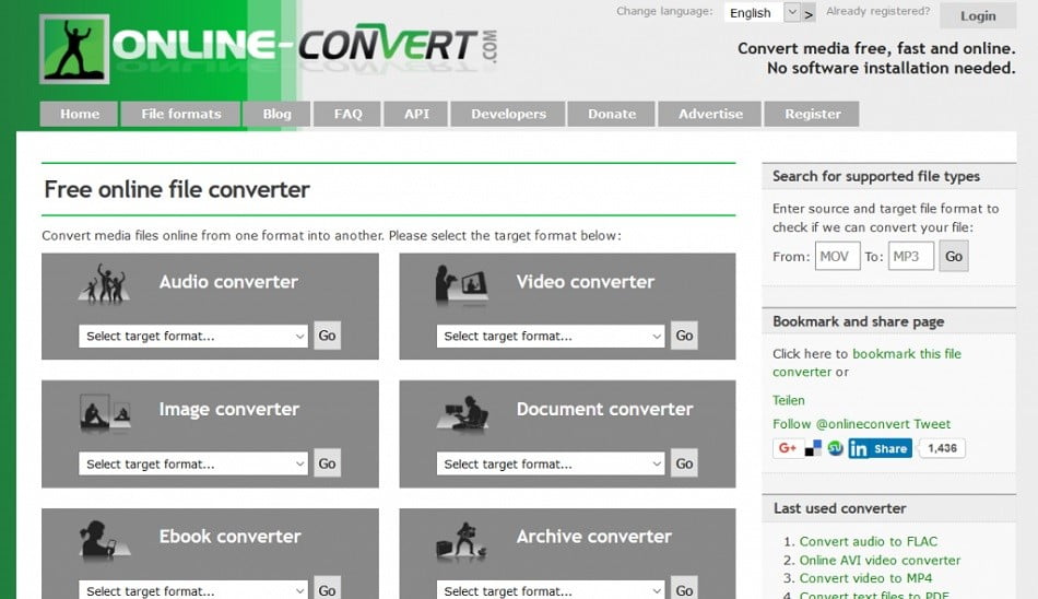 بهترین سایت های تبدیل فرمت آنلاین / تبدیل آنلاین mp4 به avi